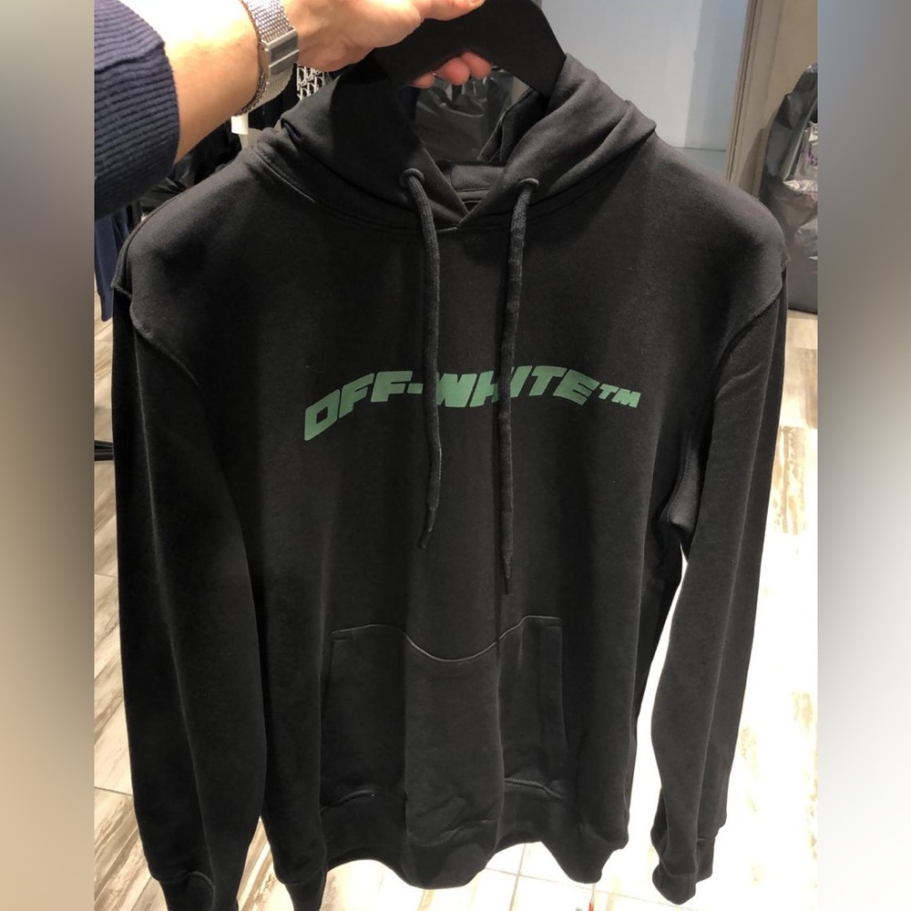 Off white (black and green)